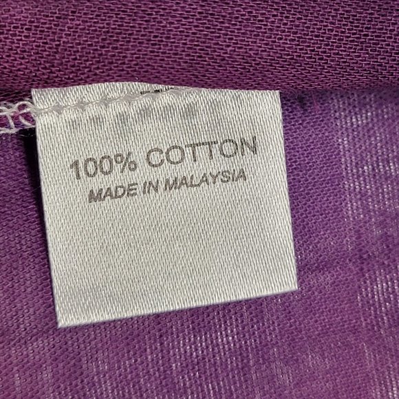 Handpainted Batik Loose Fitting Sleeveless Cover Up Beach Top - One Size - NWOT - Picture 13 of 15